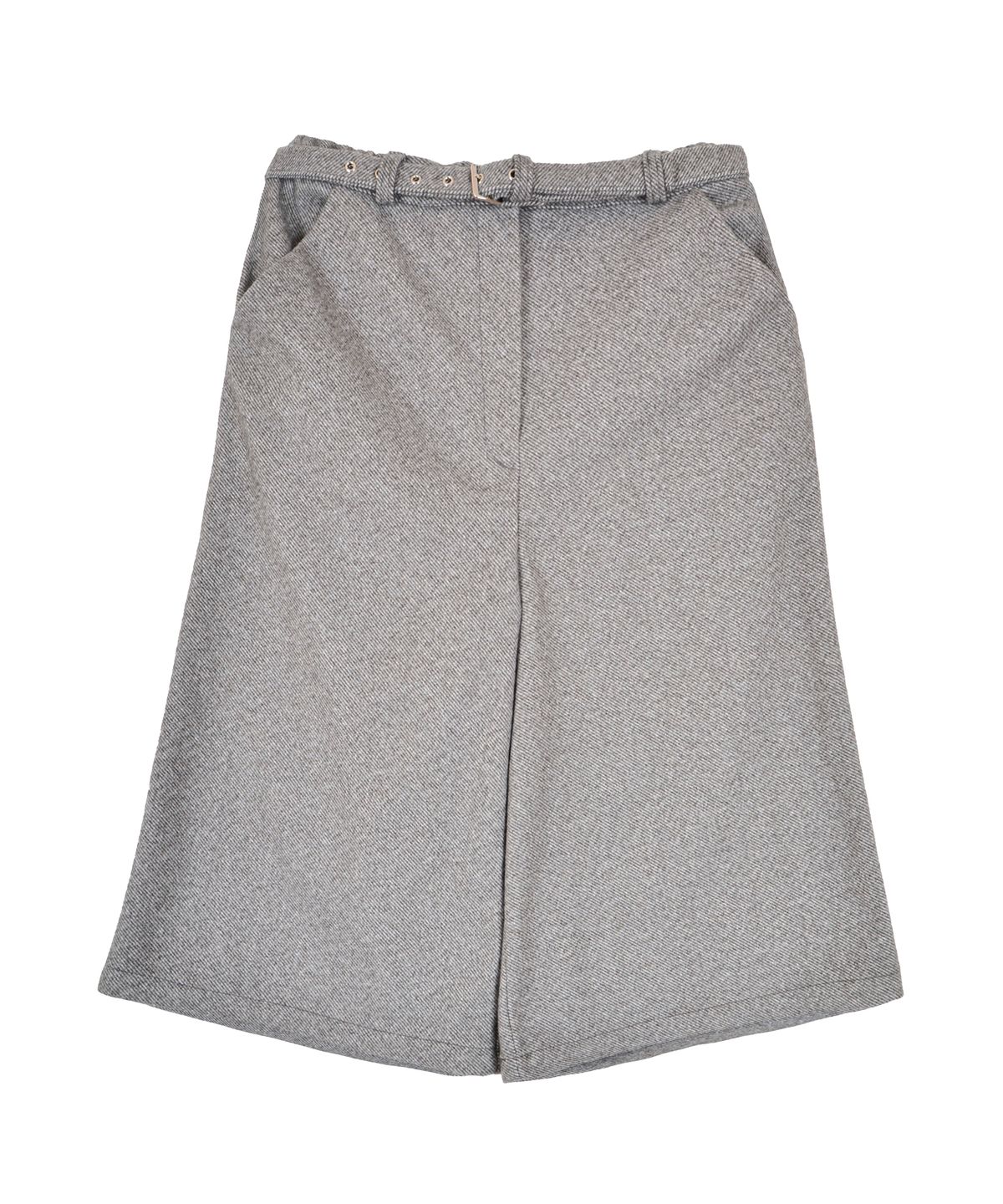 카타르시스(KATHARSIS) 벨트 버뮤다 팬츠 그레이 ONE SIZE