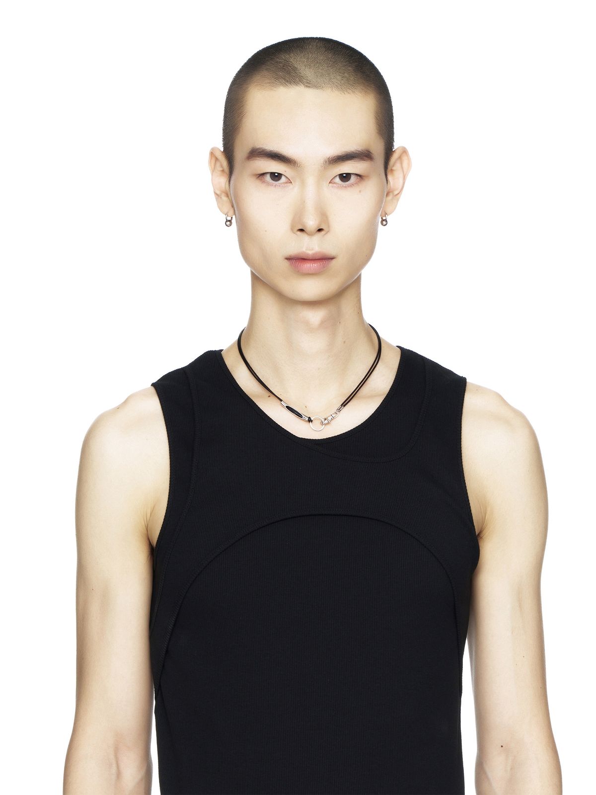 세이지가(SAGEGA) Tiny 3way Leather Necklace (Black)