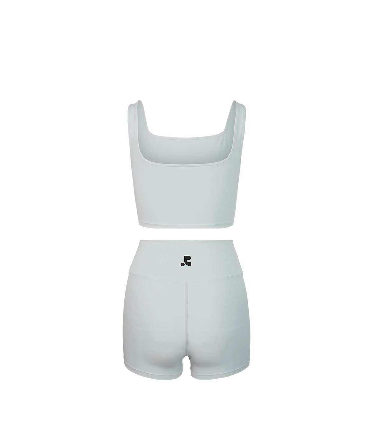 레스트앤레크레이션(REST&RECREATION) LOGO TOP + SHORTS SET - GREY