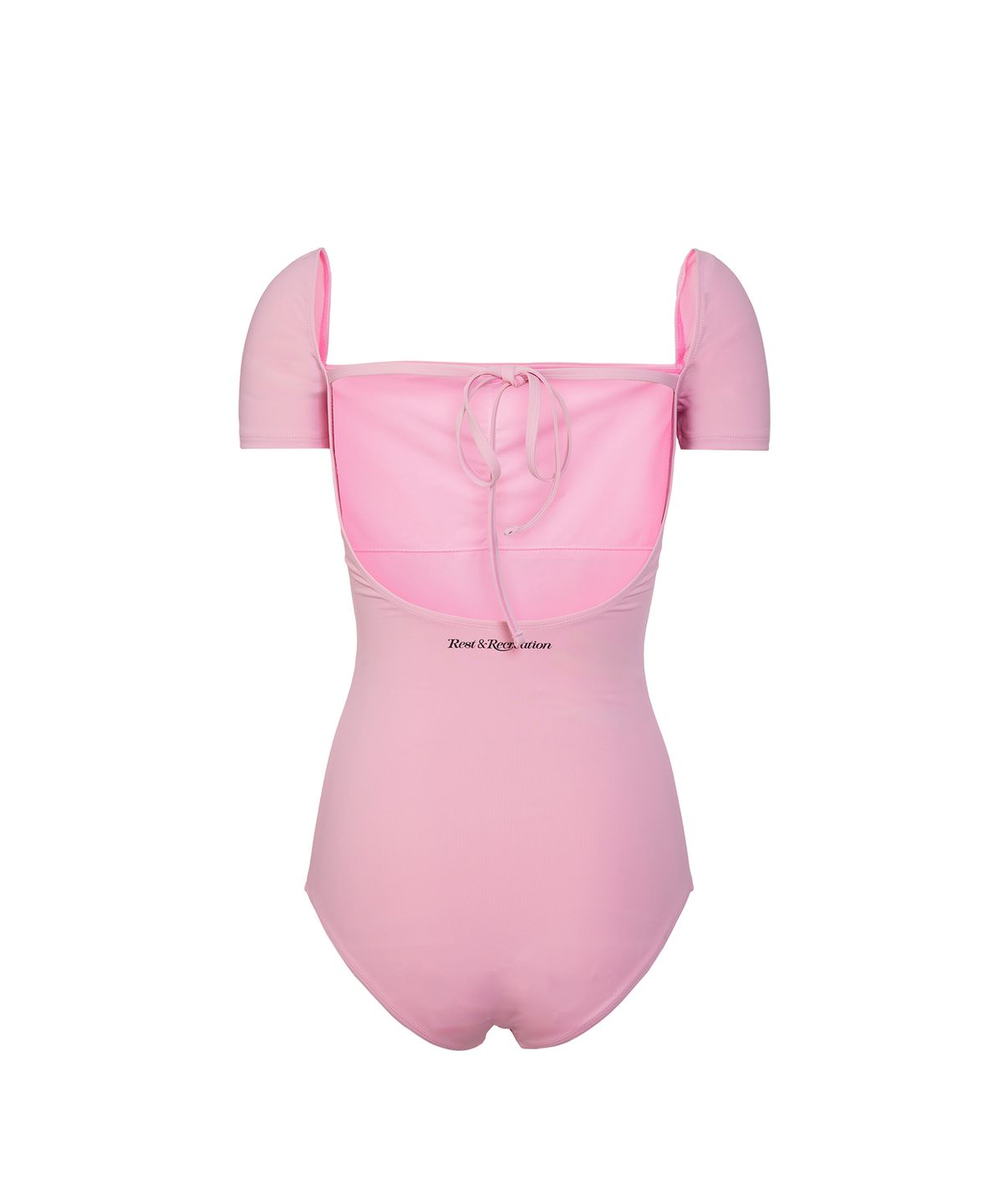 레스트앤레크레이션(REST&RECREATION) HALF SLEEVE SWIMSUIT - PINK