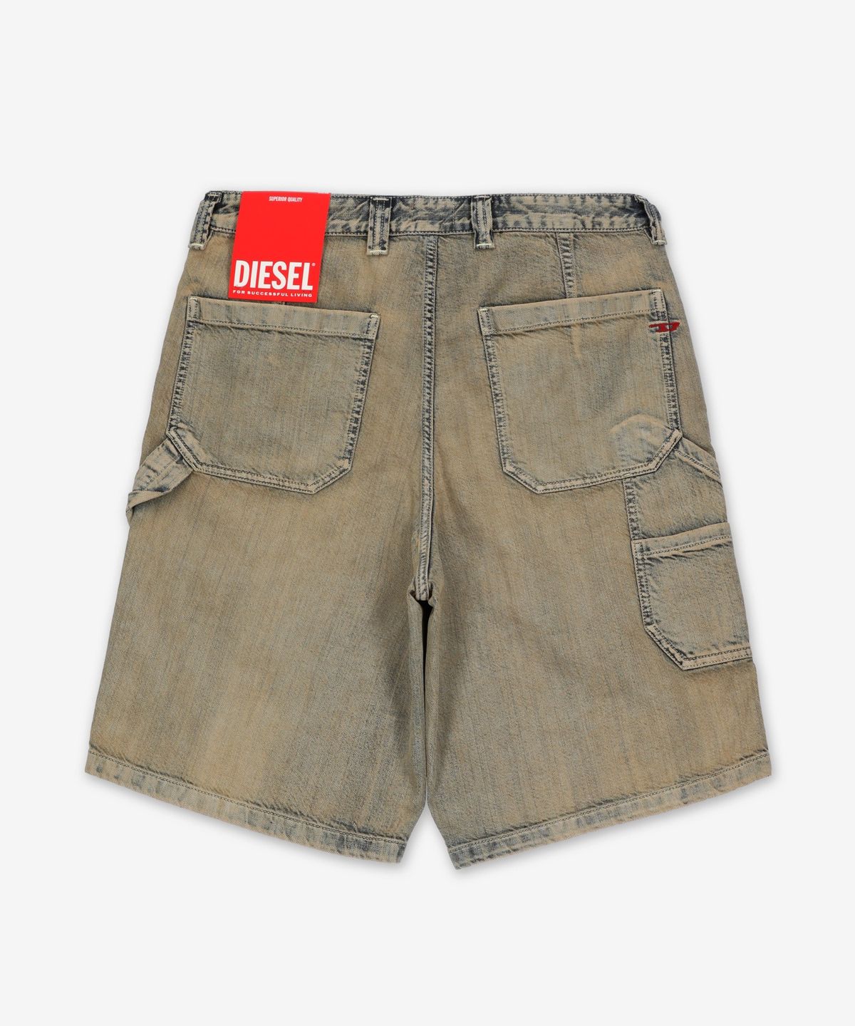 디젤(DIESEL) D-리버리 쇼츠 팬츠 - 블루 / A1407209L4901
