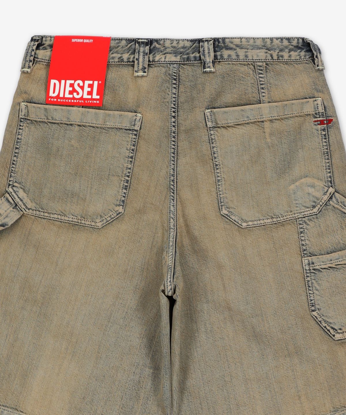 디젤(DIESEL) D-리버리 쇼츠 팬츠 - 블루 / A1407209L4901