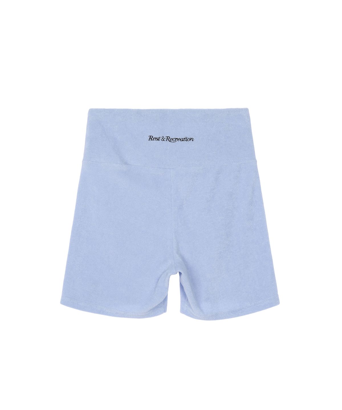레스트앤레크레이션(REST&RECREATION) RR TERRY BIKE SHORTS - SKY BLUE
