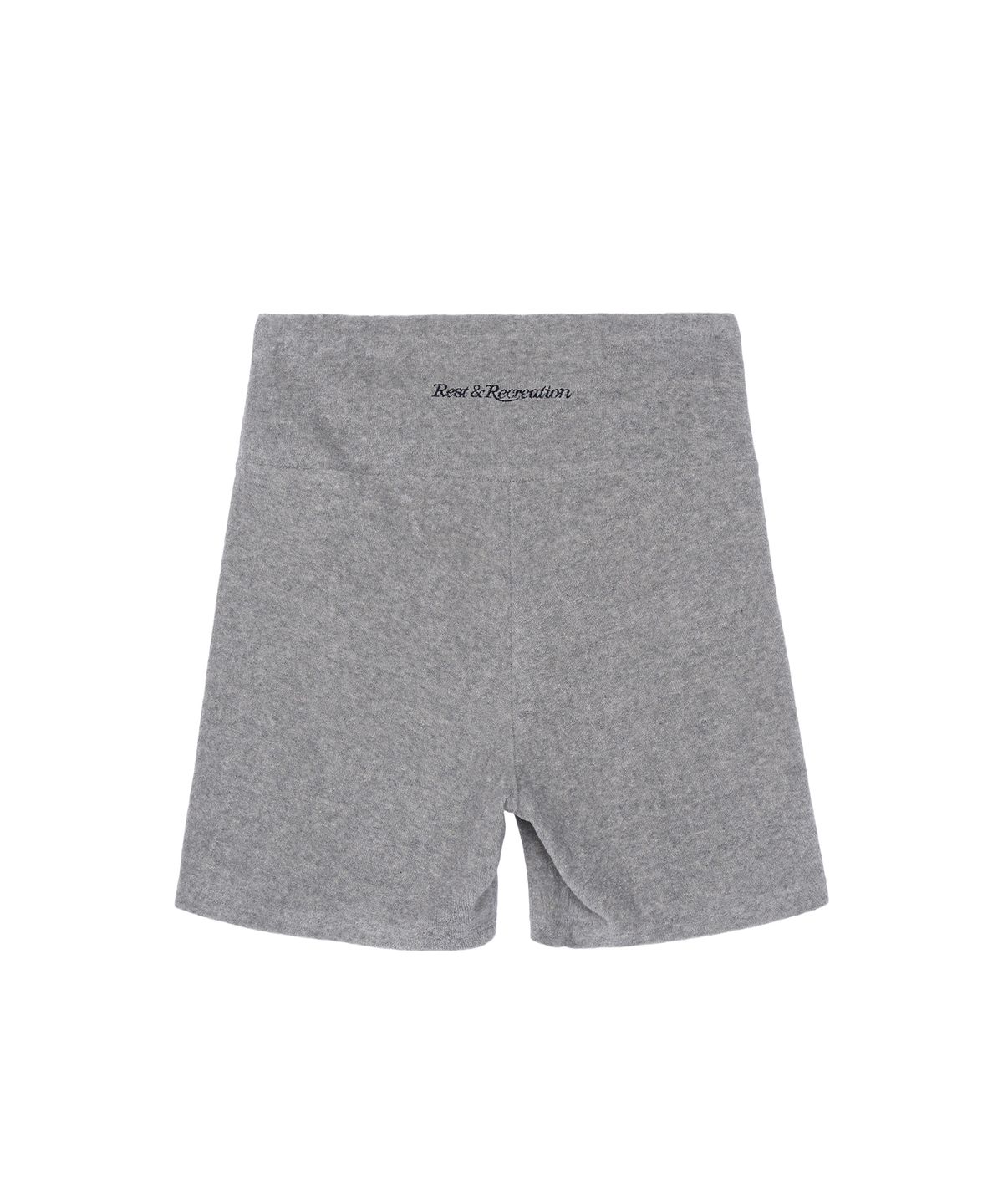 레스트앤레크레이션(REST&RECREATION) RR TERRY BIKE SHORTS - GREY