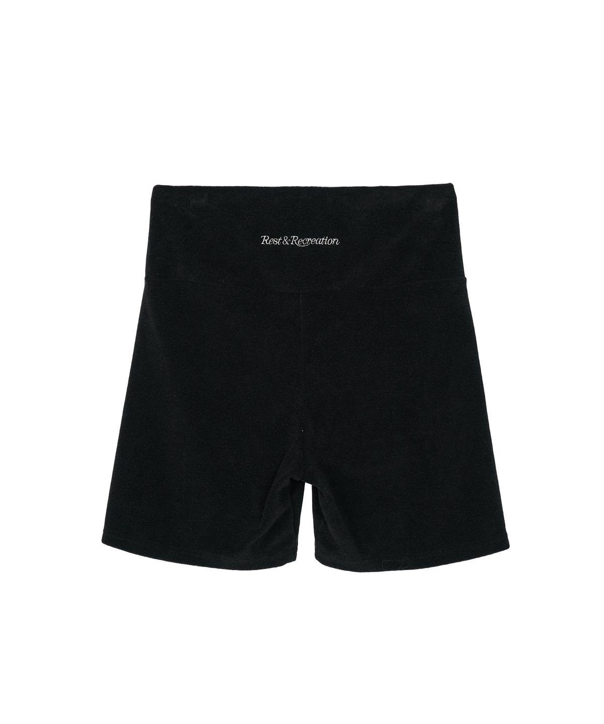 레스트앤레크레이션(REST&RECREATION) RR TERRY BIKE SHORTS - BLACK