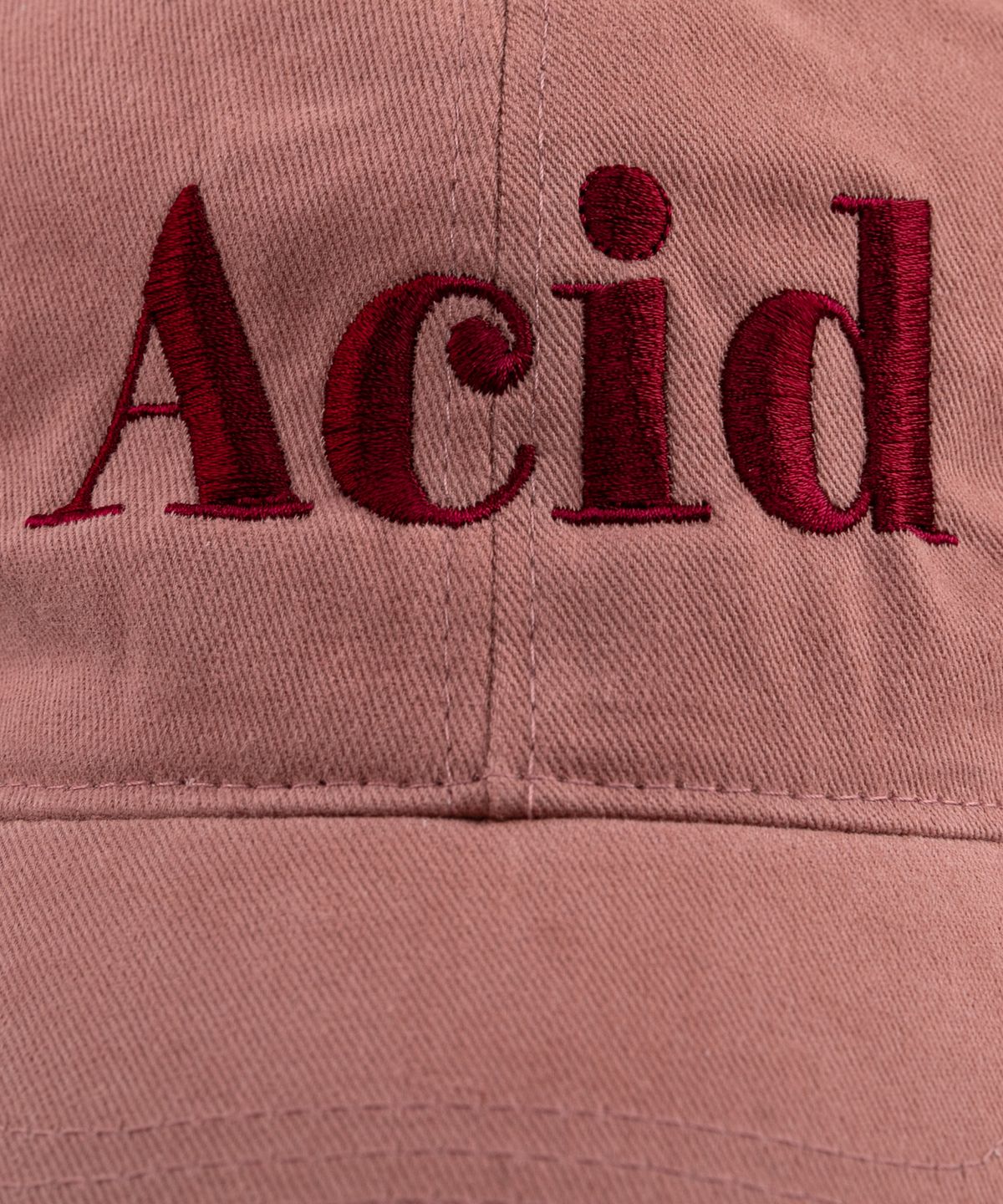 윅(WICK) ACID 코튼 피치 볼캡-핑크
