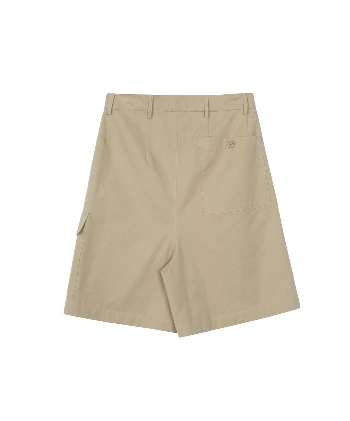 레스트앤레크레이션(REST&RECREATION) RR PLEATED SHORTS - BEIGE