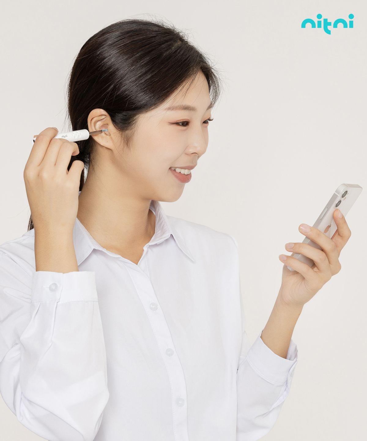 니트니(NITNI) 스마트 내시경 귀이개 1000만화소 이어픽