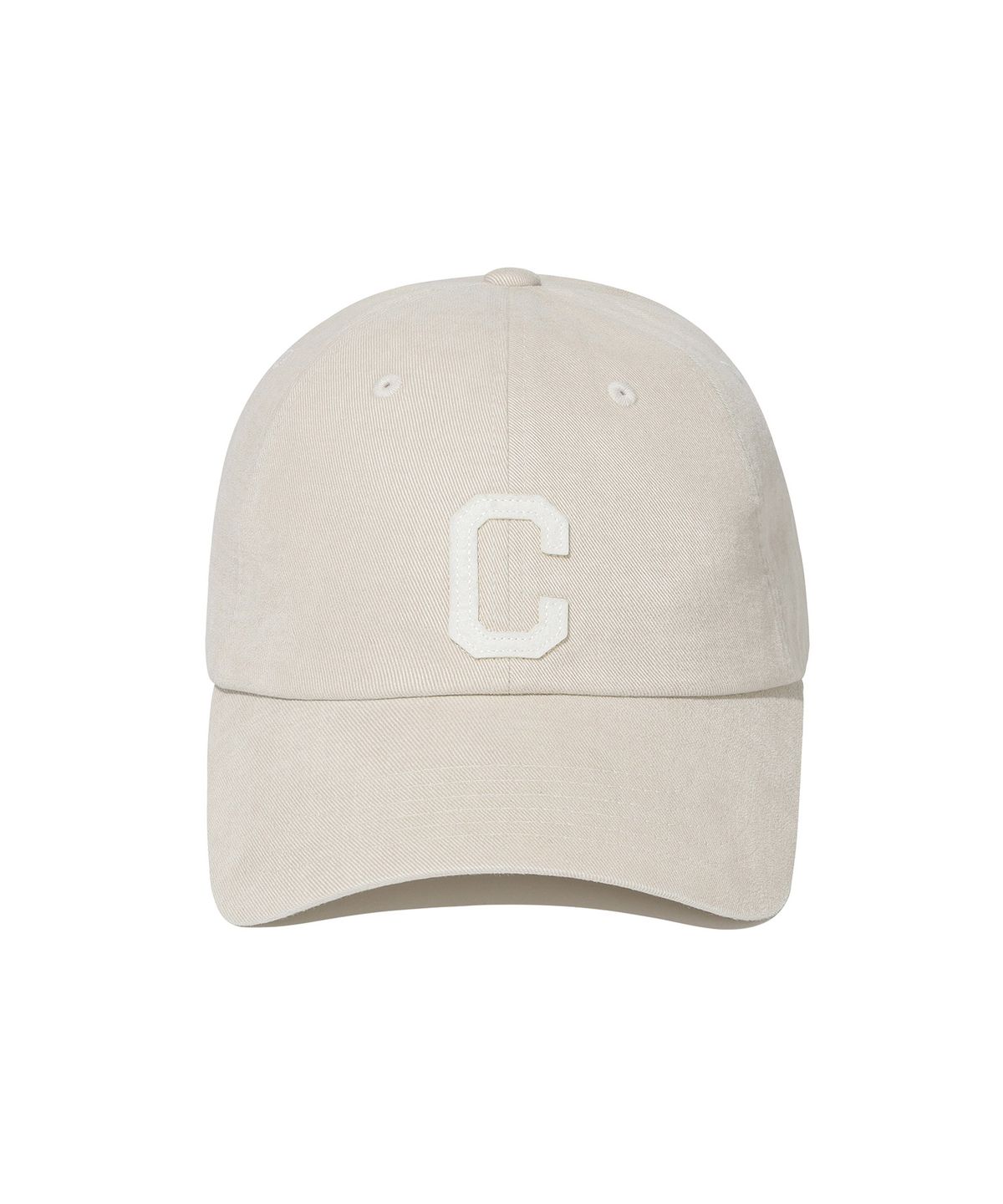 커버낫(COVERNAT) C로고 코지 핏 워싱 볼캡 Beige