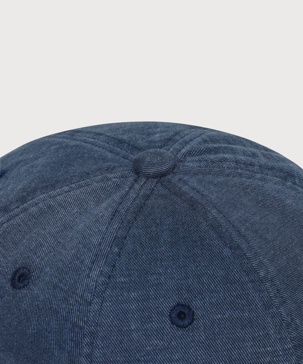 커버낫(COVERNAT) C로고 코지 핏 워싱 볼캡 Navy