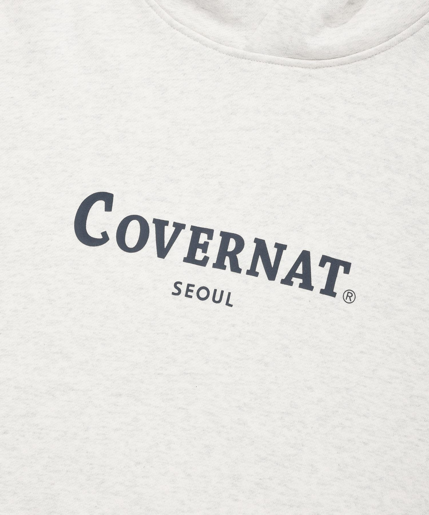 MUSINSA | COVERNAT seoul hoodie oatmeal