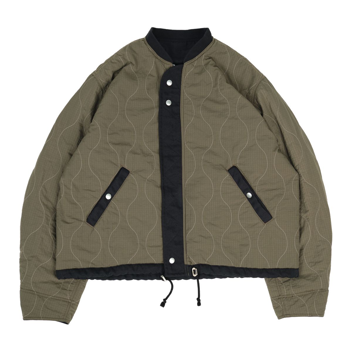 본로우(BONRROW) Reversible Padded Flight JK_Bk
