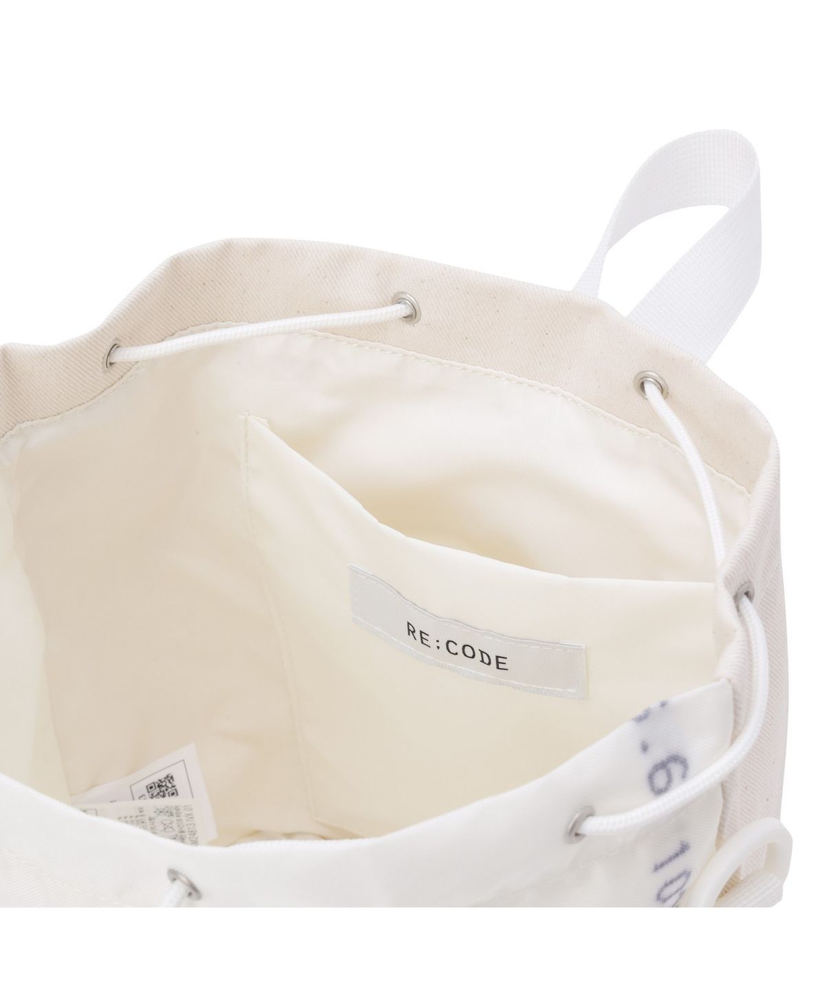 래코드(RECODE) [RE;CODE] Airbag Mesh Bucket bag_RYBAM24813IVX