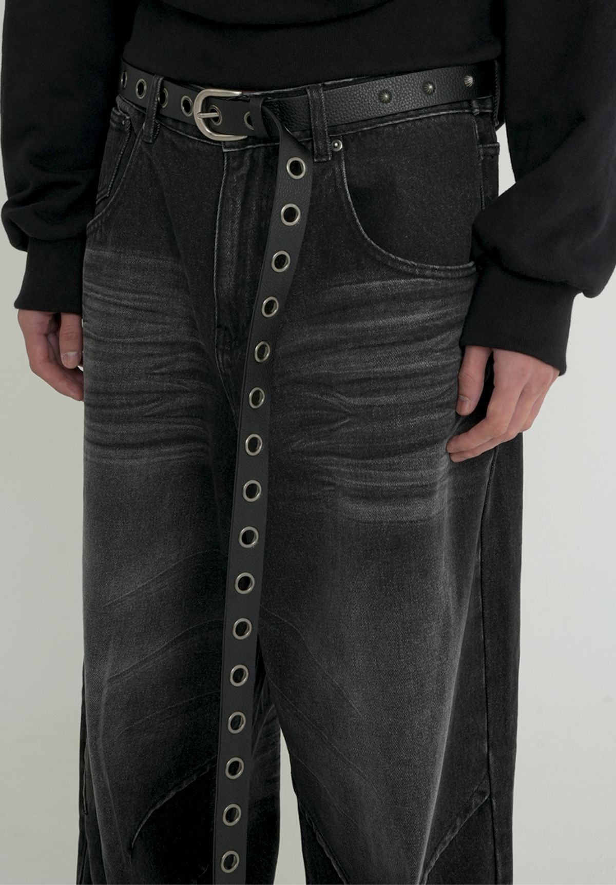 포스센스티브(FORCESENSITIVE) FST LEATHER LONG BELT