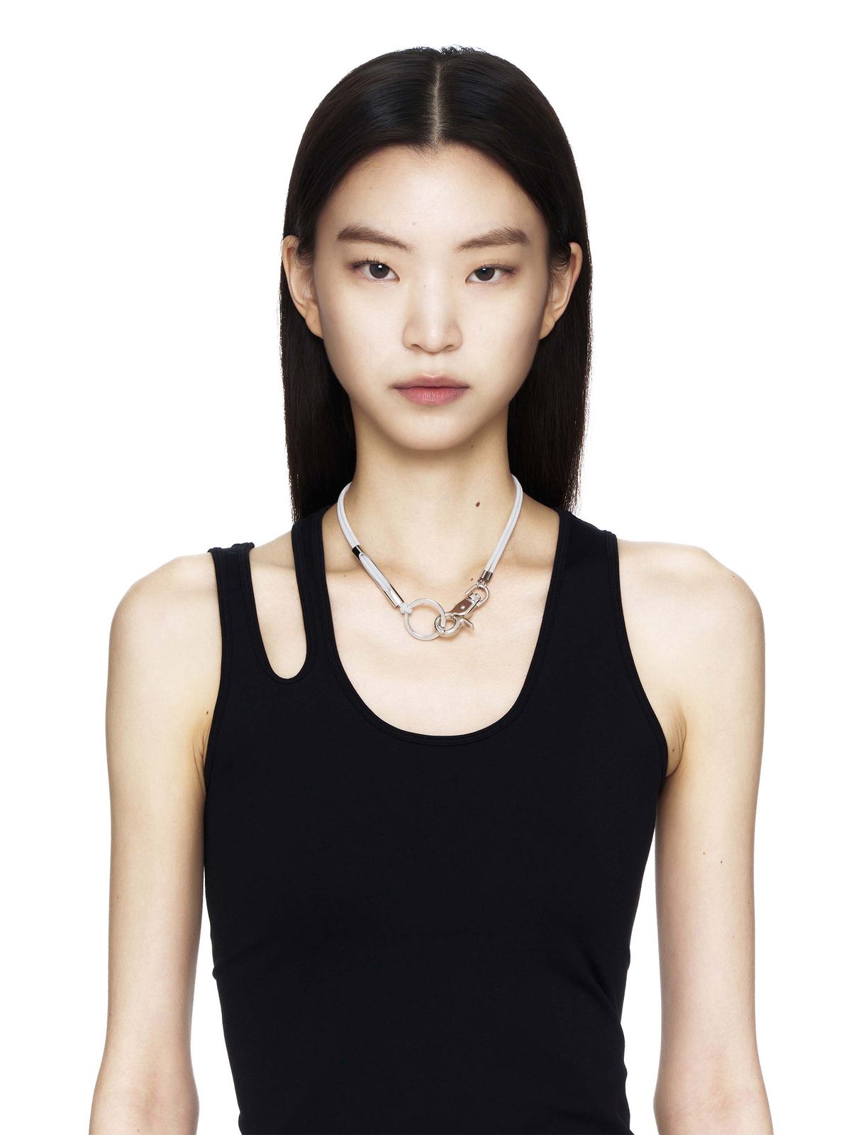 세이지가(SAGEGA) 3way Sporty Necklace (Light Gray)