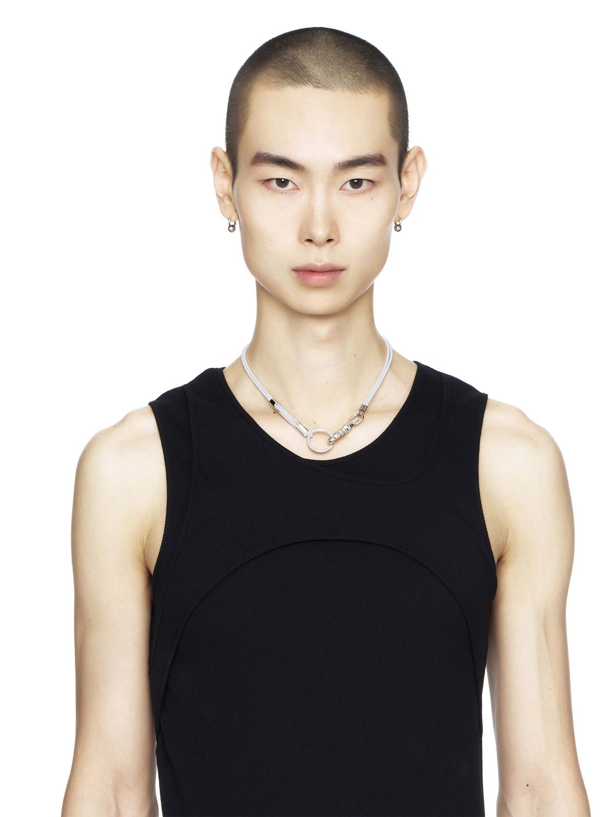 세이지가(SAGEGA) 3way Sporty Necklace (Light Gray)