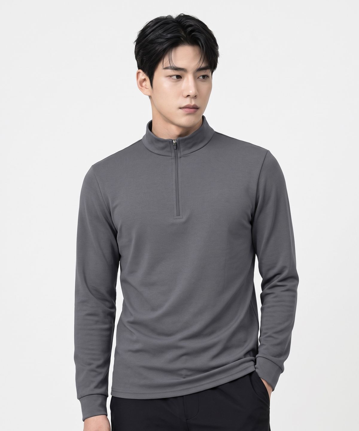 엑스트라스포티(EXTRASPORTY) 완판전설 남성 약기모 집업 티셔츠  7 Colors