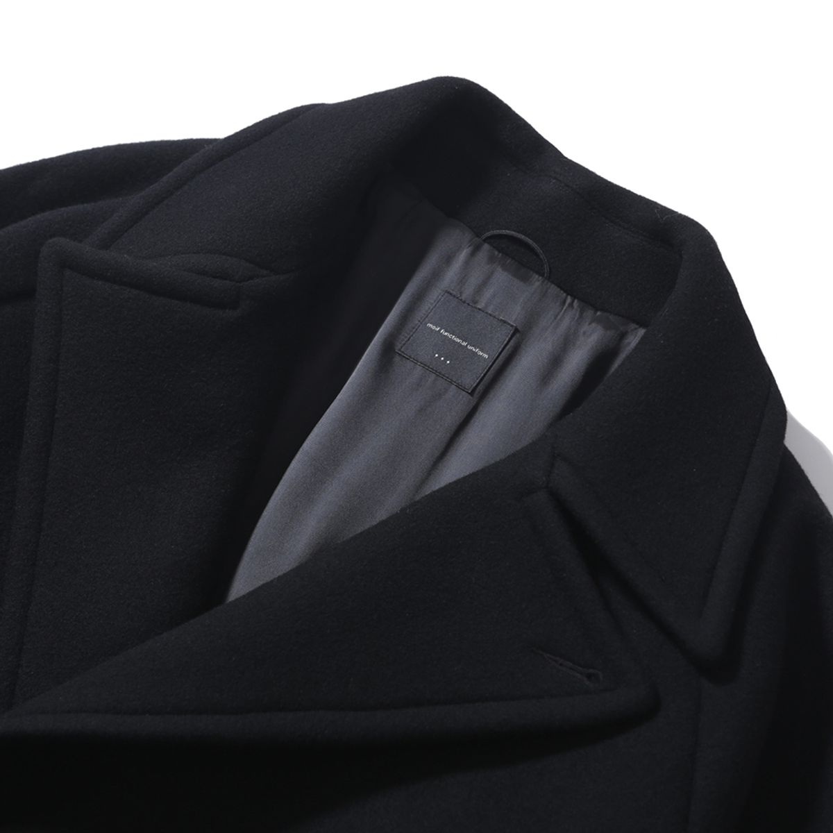 모이프(MOIF) [AW23]TRC COAT / BLACK FELT