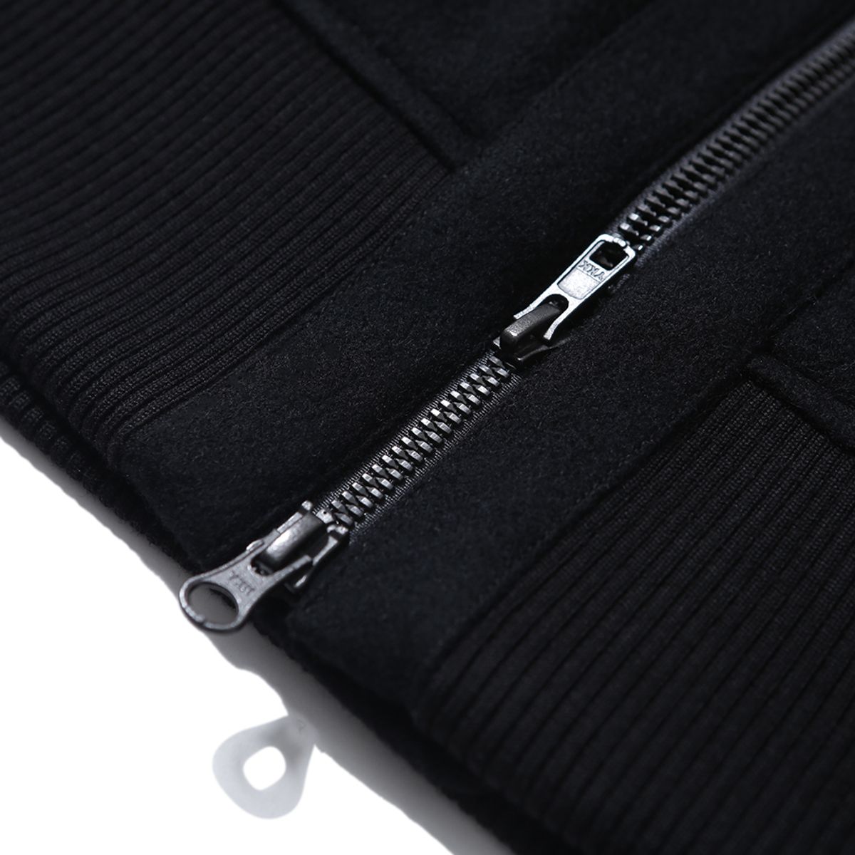 모이프(MOIF) [AW23]STAND COLLAR VARSITY JACKET / BLACK