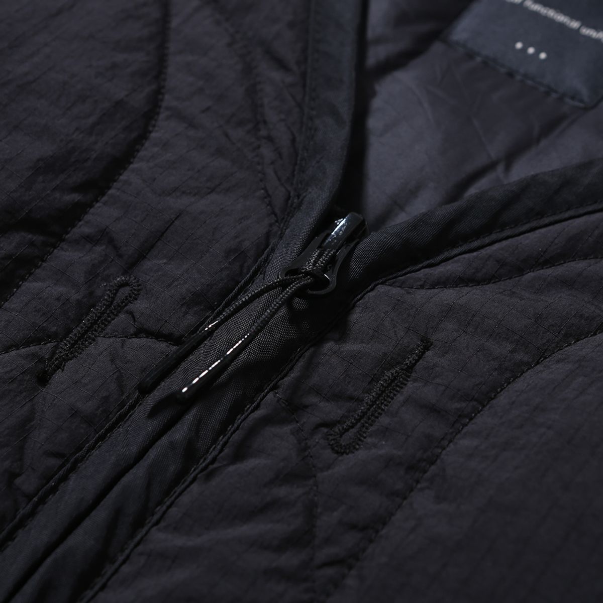 모이프(MOIF) [AW23]MIL LINER JACKET / BLACK RIPSTOP