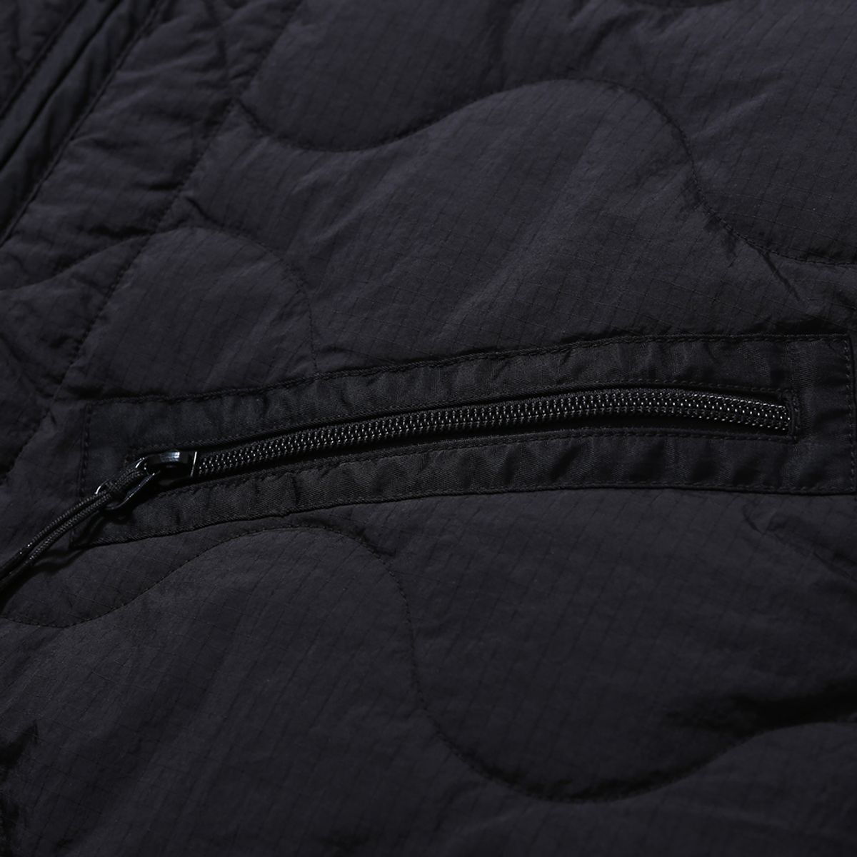 모이프(MOIF) [AW23]MIL LINER JACKET / BLACK RIPSTOP