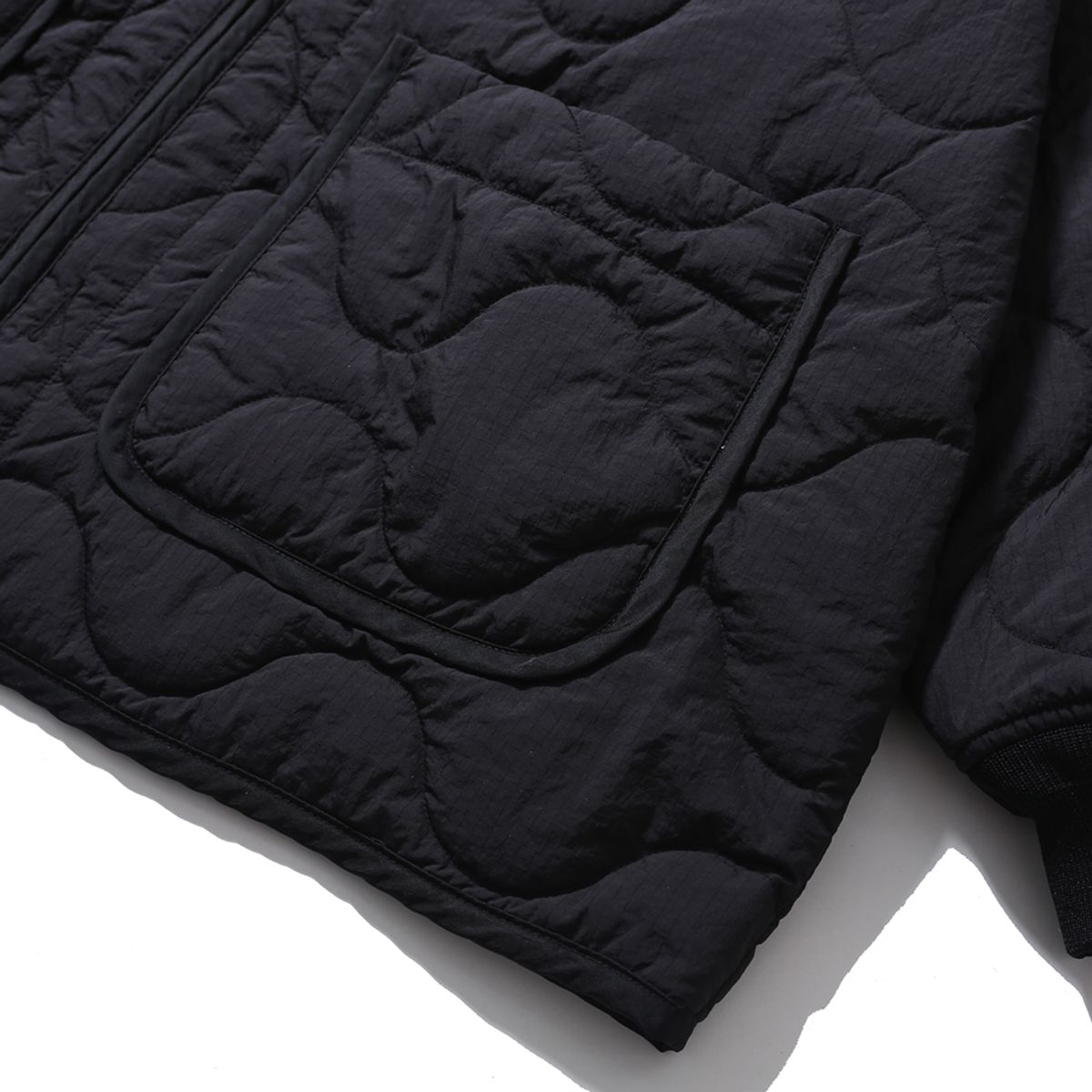 모이프(MOIF) [AW23]MIL LINER JACKET / BLACK RIPSTOP
