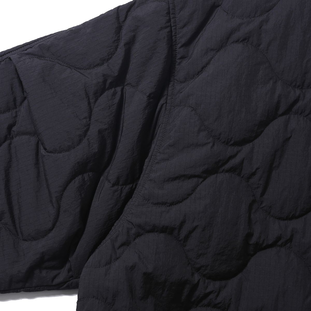 모이프(MOIF) [AW23]MIL LINER JACKET / BLACK RIPSTOP