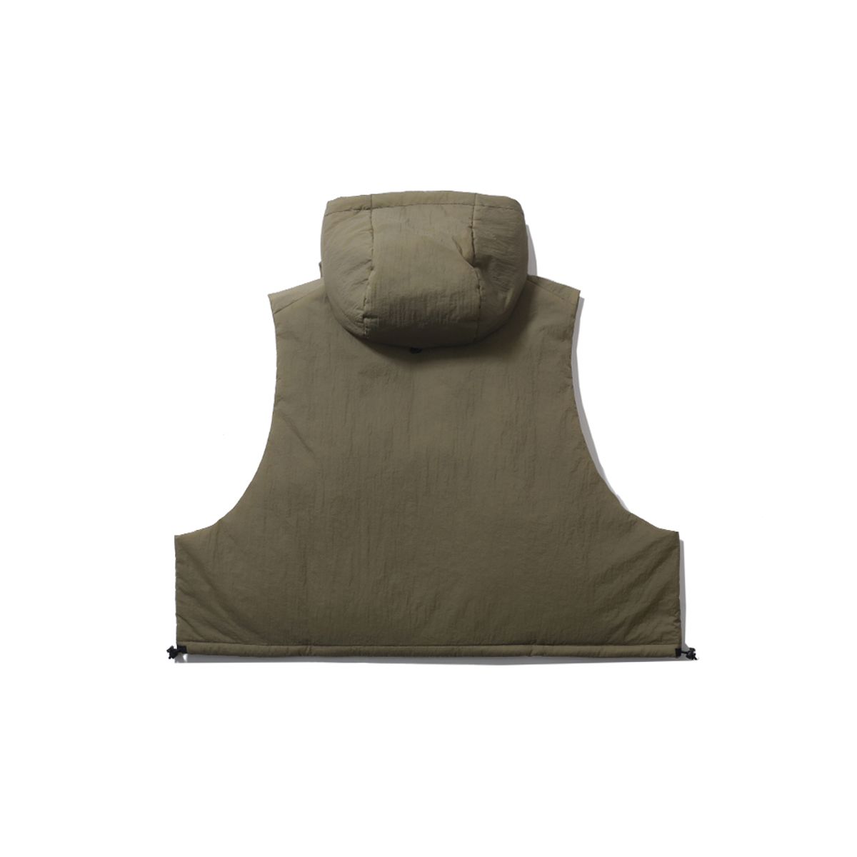 모이프(MOIF) [AW23]HOODED CROP VEST / MARS
