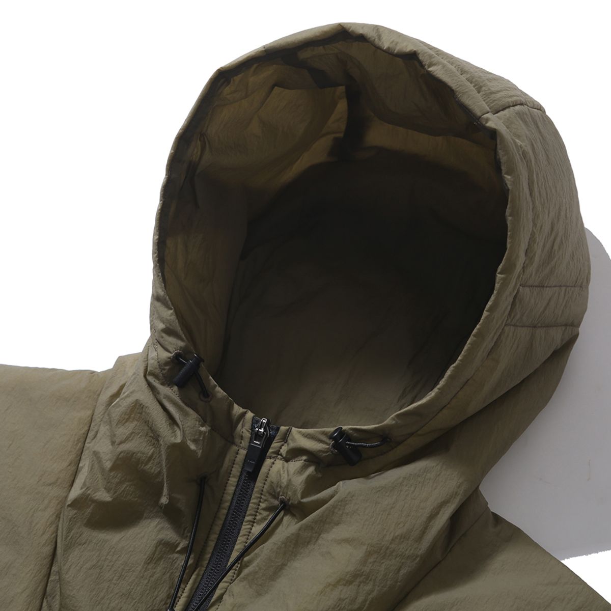 모이프(MOIF) [AW23]HOODED CROP VEST / MARS
