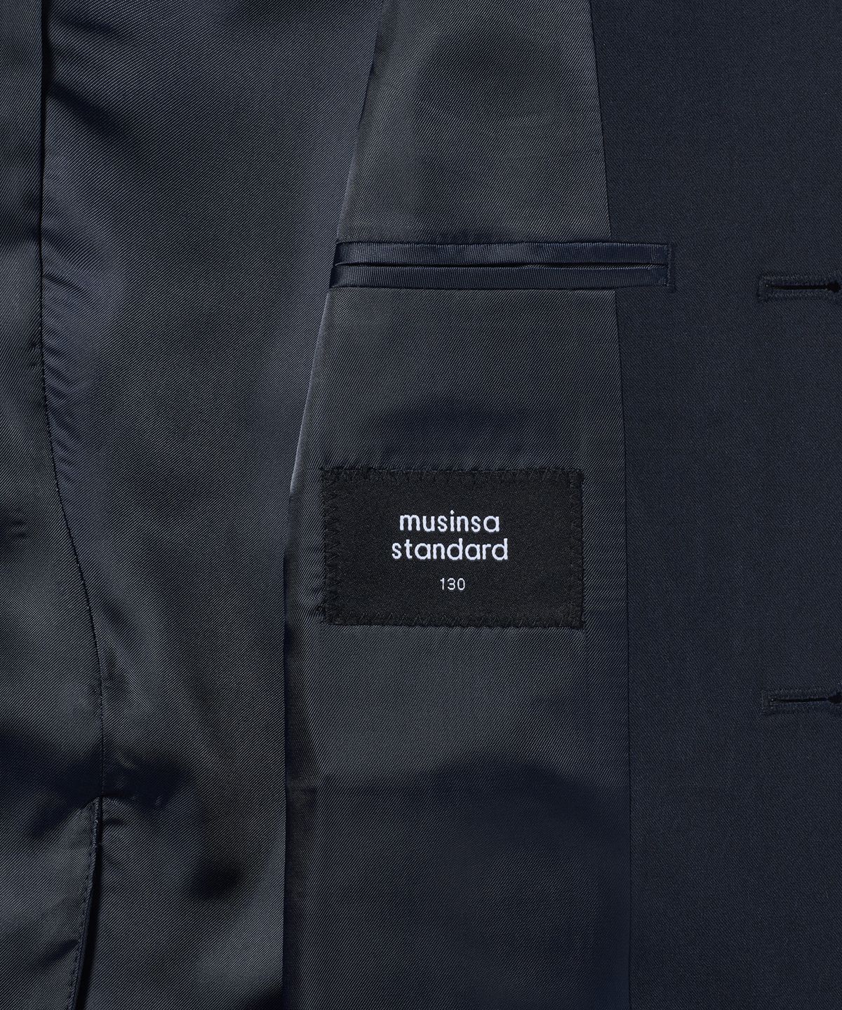 무신사 스탠다드 키즈(MUSINSA STANDARD KIDS) 베이식 블레이저 [네이비]