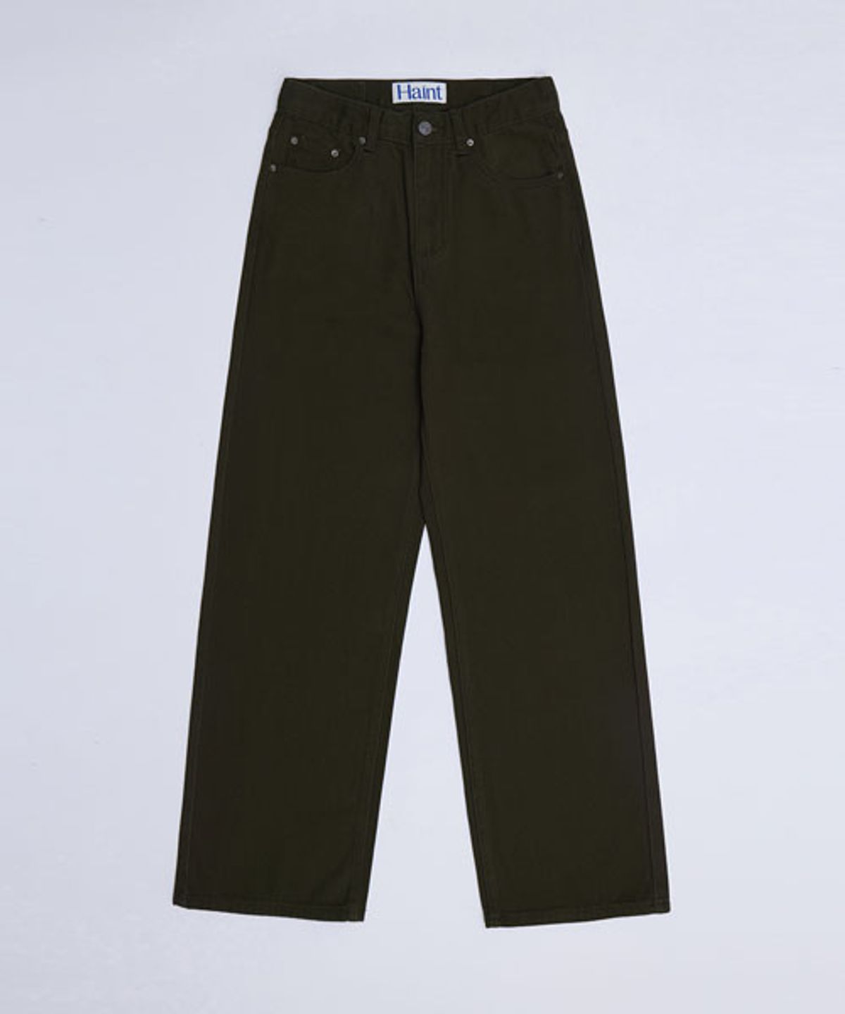 헤인트(HAINT) [기모안감] MARGO WIDE STRAIGHT PANTS_KHAKI