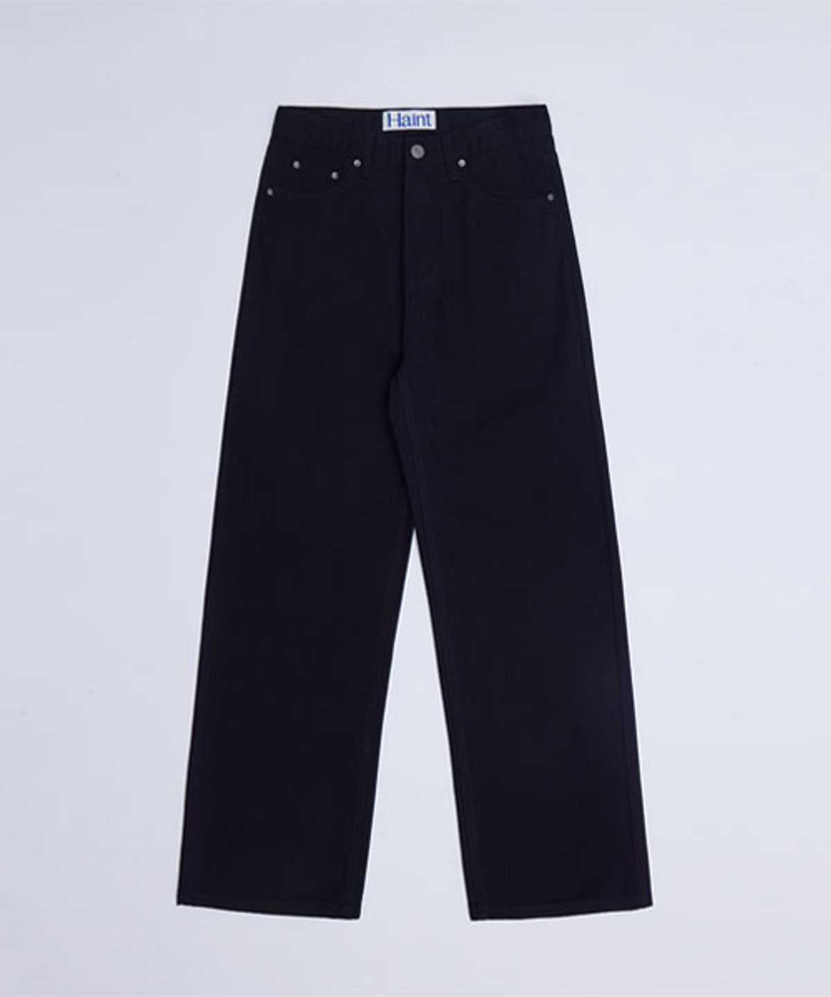 헤인트(HAINT) [기모안감] MARGO WIDE STRAIGHT PANTS_BLACK