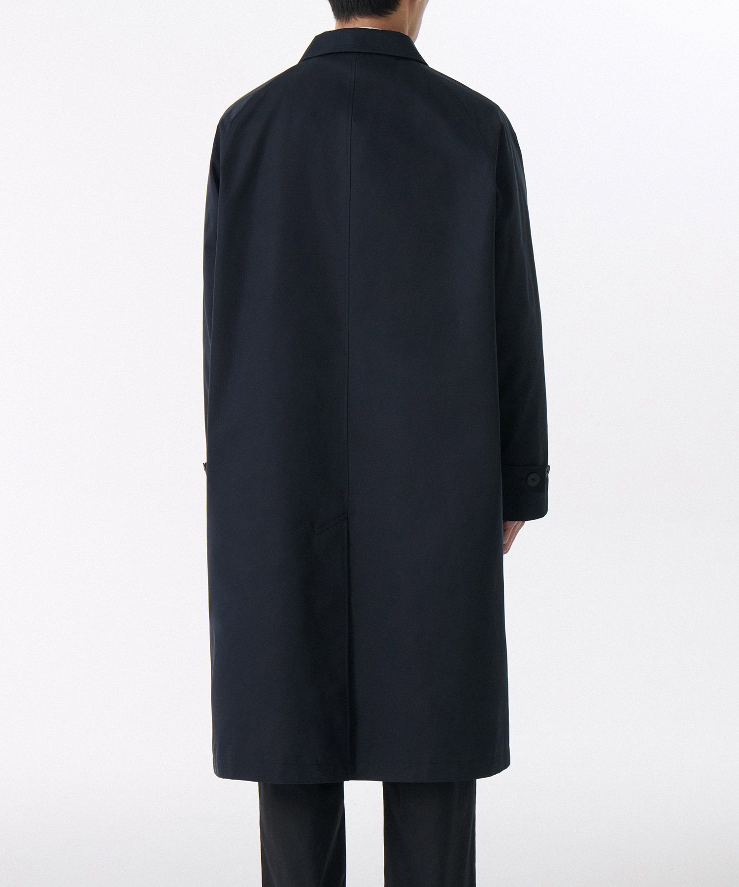 【 Rich I 】 COVER BALMACAAN COAT NAVY Nanamica GORE-TEX Balmacaan Coat Navy | Cultizm