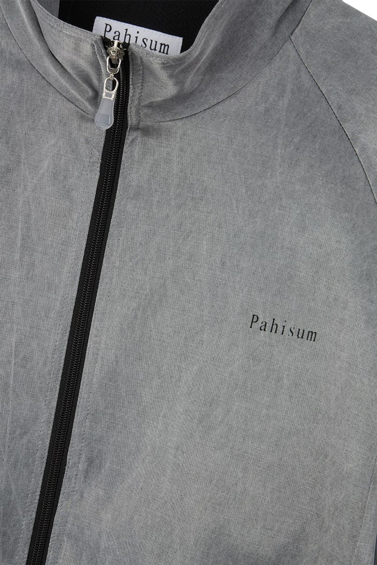 파히섬(PAHISUM) 오버사이즈 글로시점퍼_딥 그레이