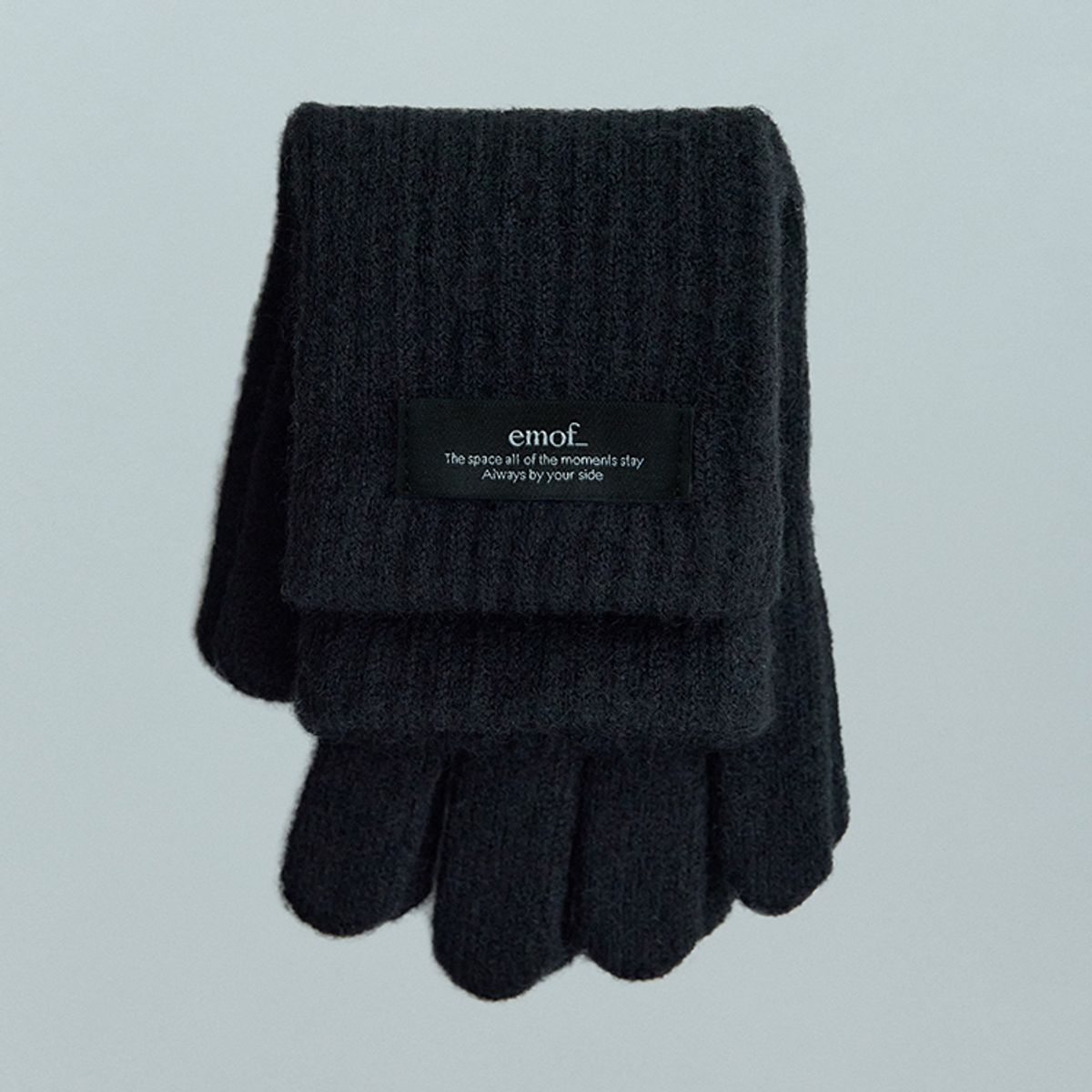 이모프(EMOF) BASICS SOFT GLOVE (BLACK) 베이직 소프트 겨울 장갑
