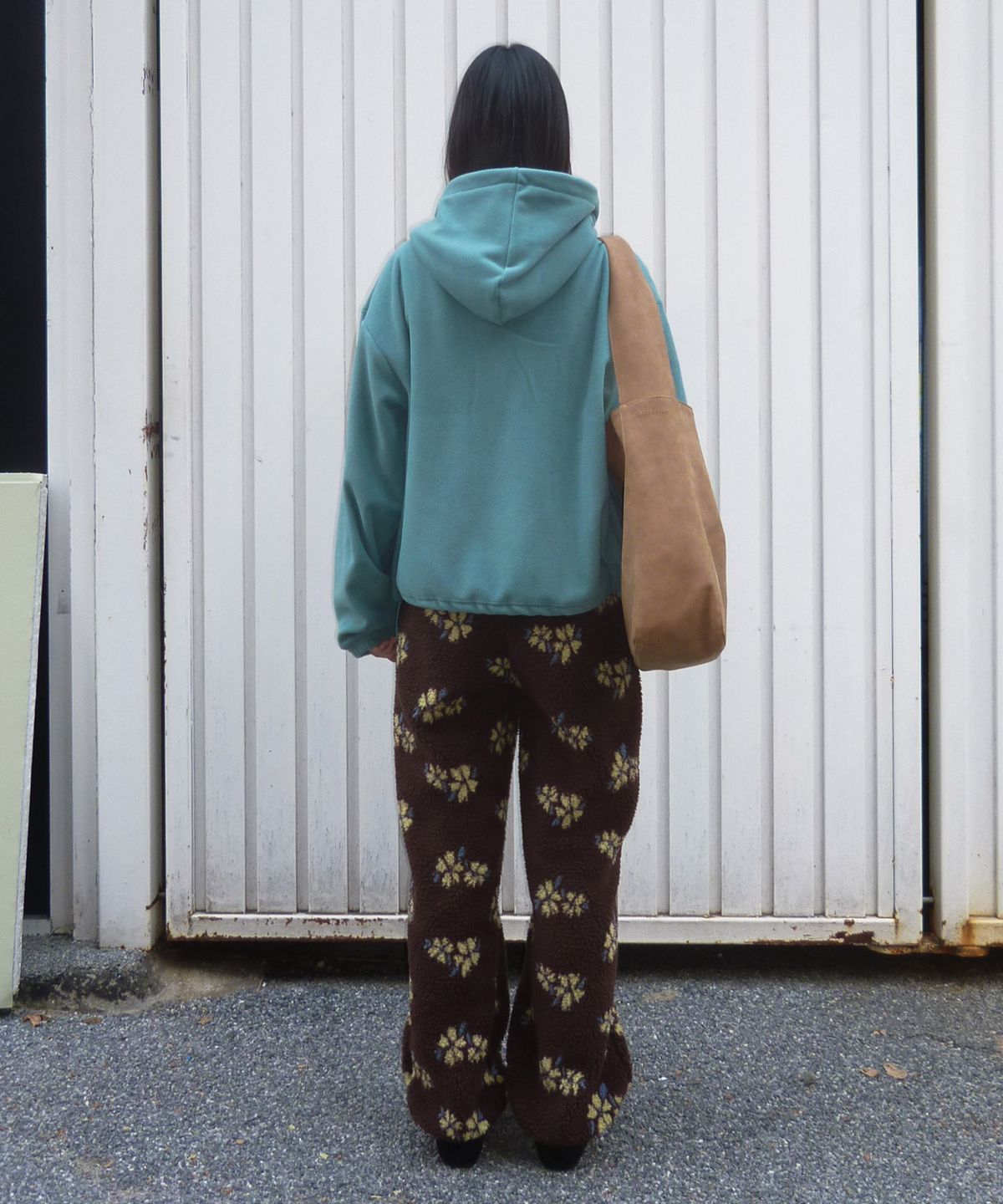 펀프롬펀(FUNFROMFUN) FLEECE BANDING JOGGER PANTS, BROWN