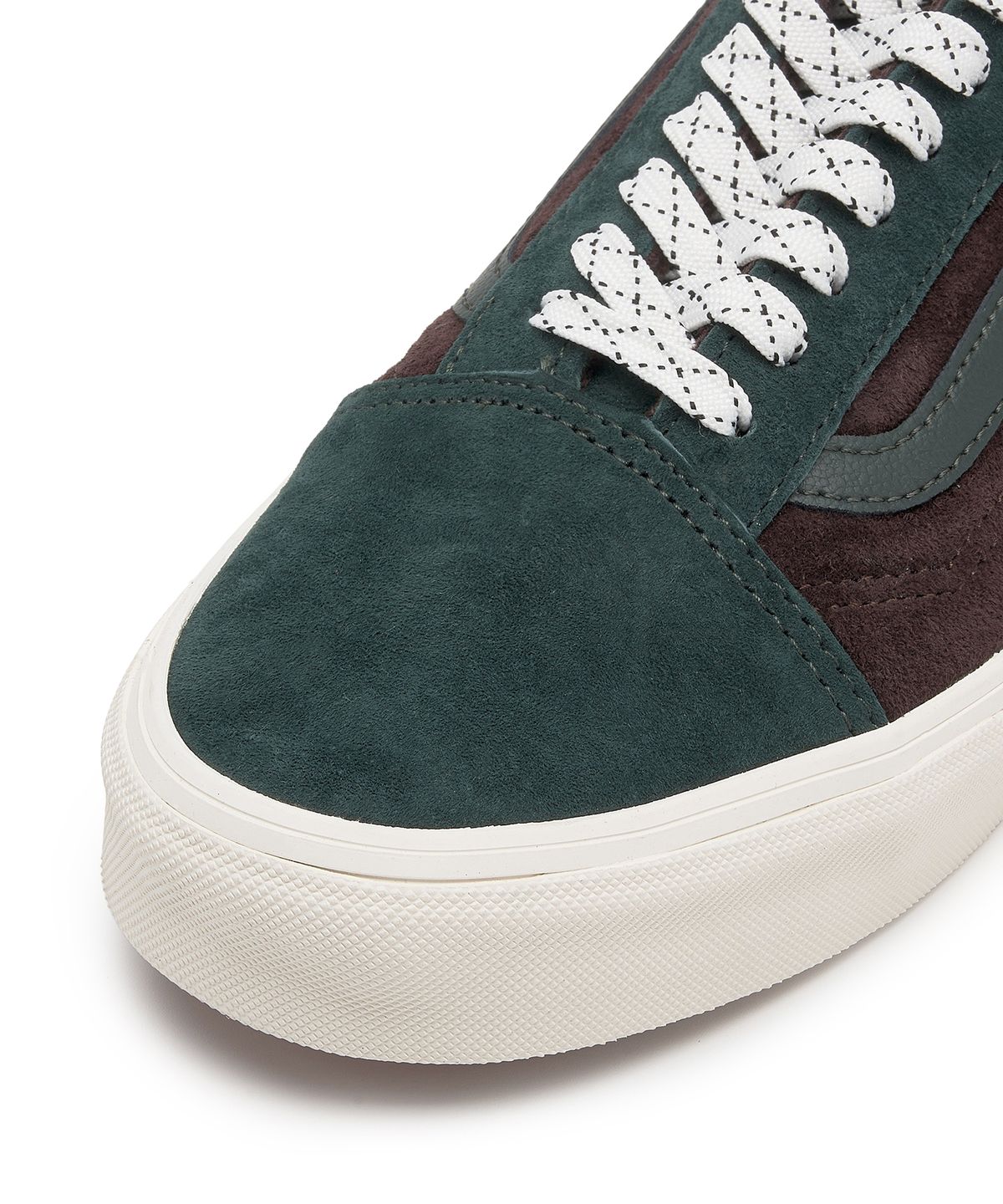 반스(VANS) 올드스쿨 - (피그 스웨이드) 플레이드 스카라브 / VN0A2Z42PRM1