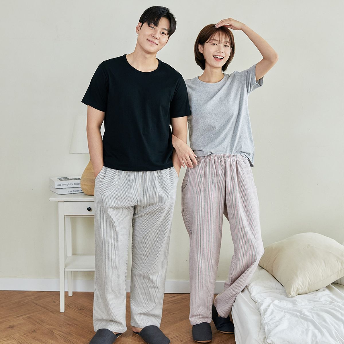 찌니야(JJNIYA) 베네치아 16수기모 9부잠옷바지