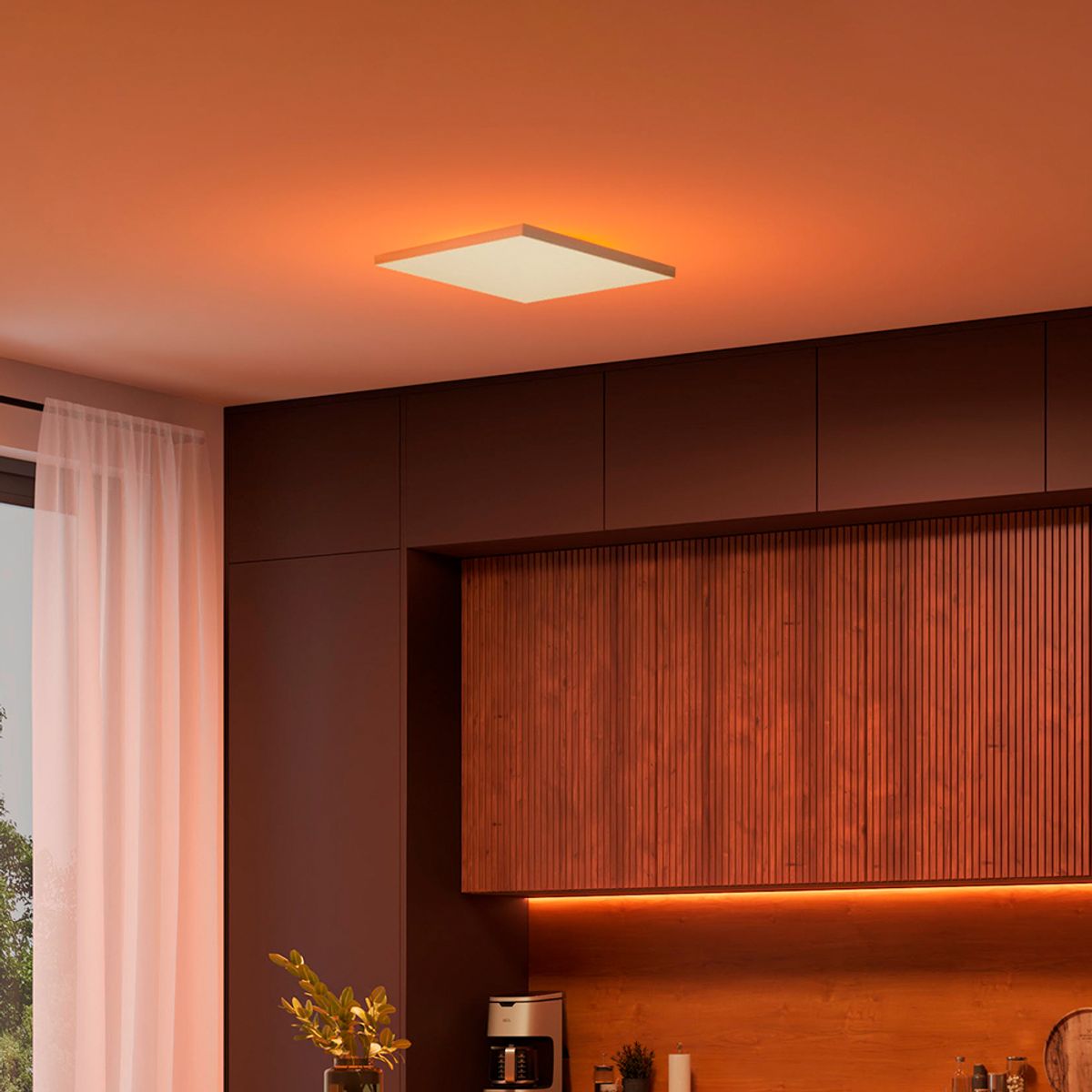 필립스 휴(PHILIPS HUE) 휴 화이트&컬러 앰비언스 다츄라 스퀘어 LED 사각 방등