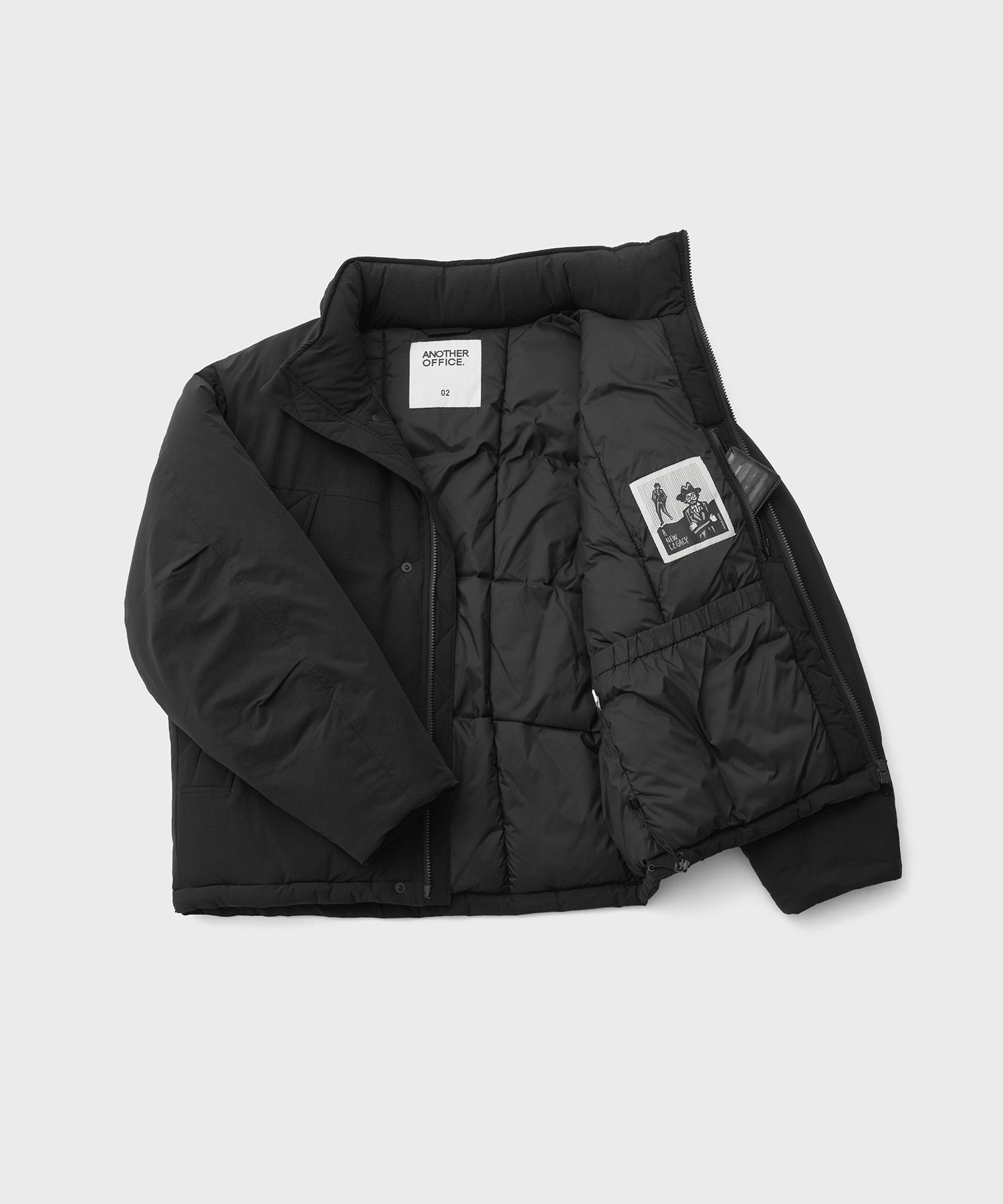 어나더 오피스(ANOTHER OFFICE) Monster Primaloft Jacket (Black