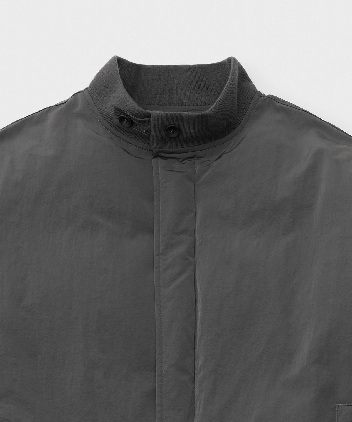 어나더 오피스(ANOTHER OFFICE) Layer Down Blouson (Graphite)