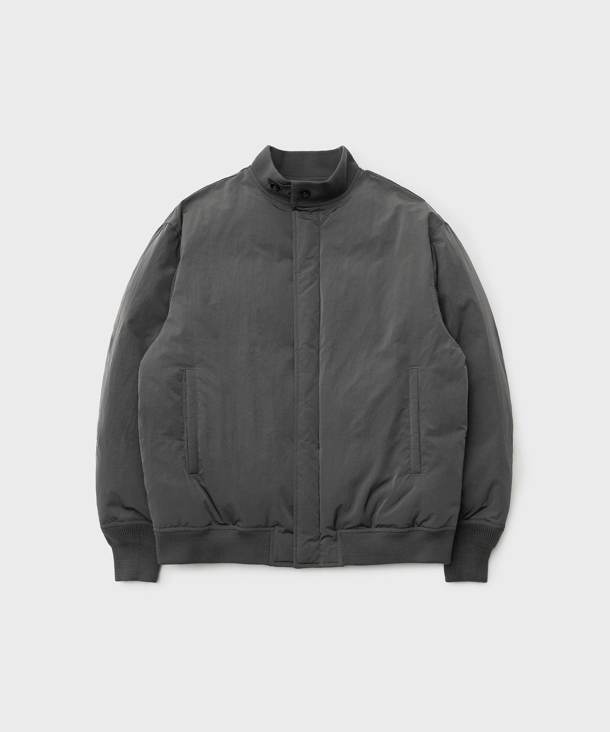 어나더 오피스(ANOTHER OFFICE) Layer Down Blouson (Graphite)