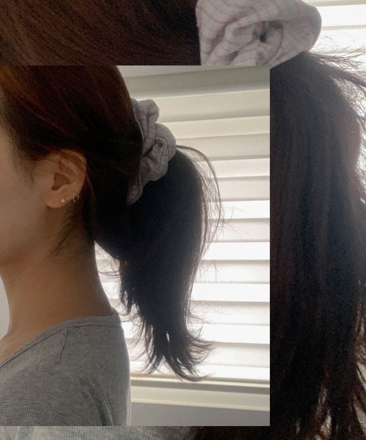 누아네임(NUANAME) 폴린 헤어스크런치 머리끈