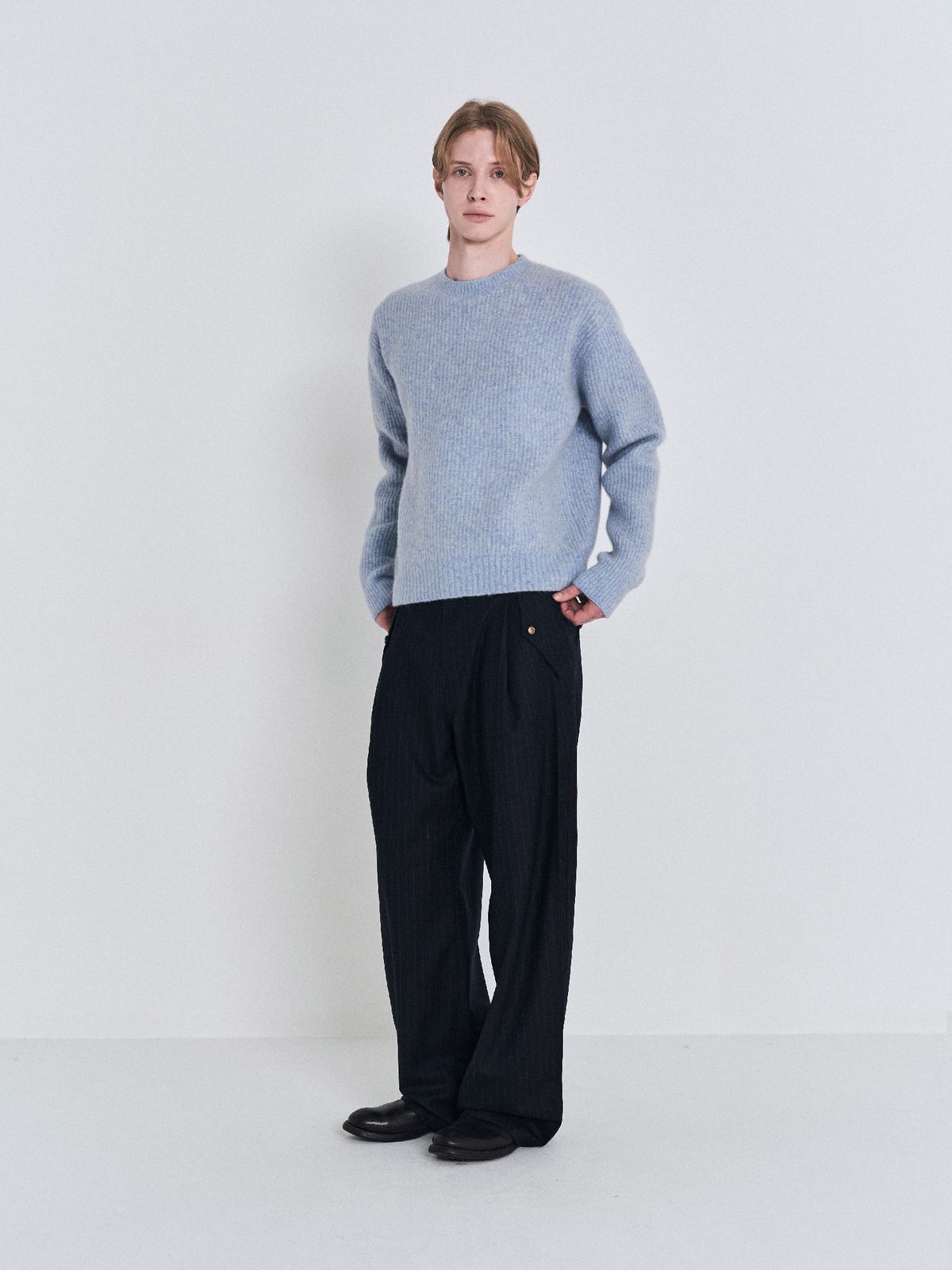 포커페이스(POKERFACE) [2PACK] COMFORT ROUND NECK KINT ( 7colors )