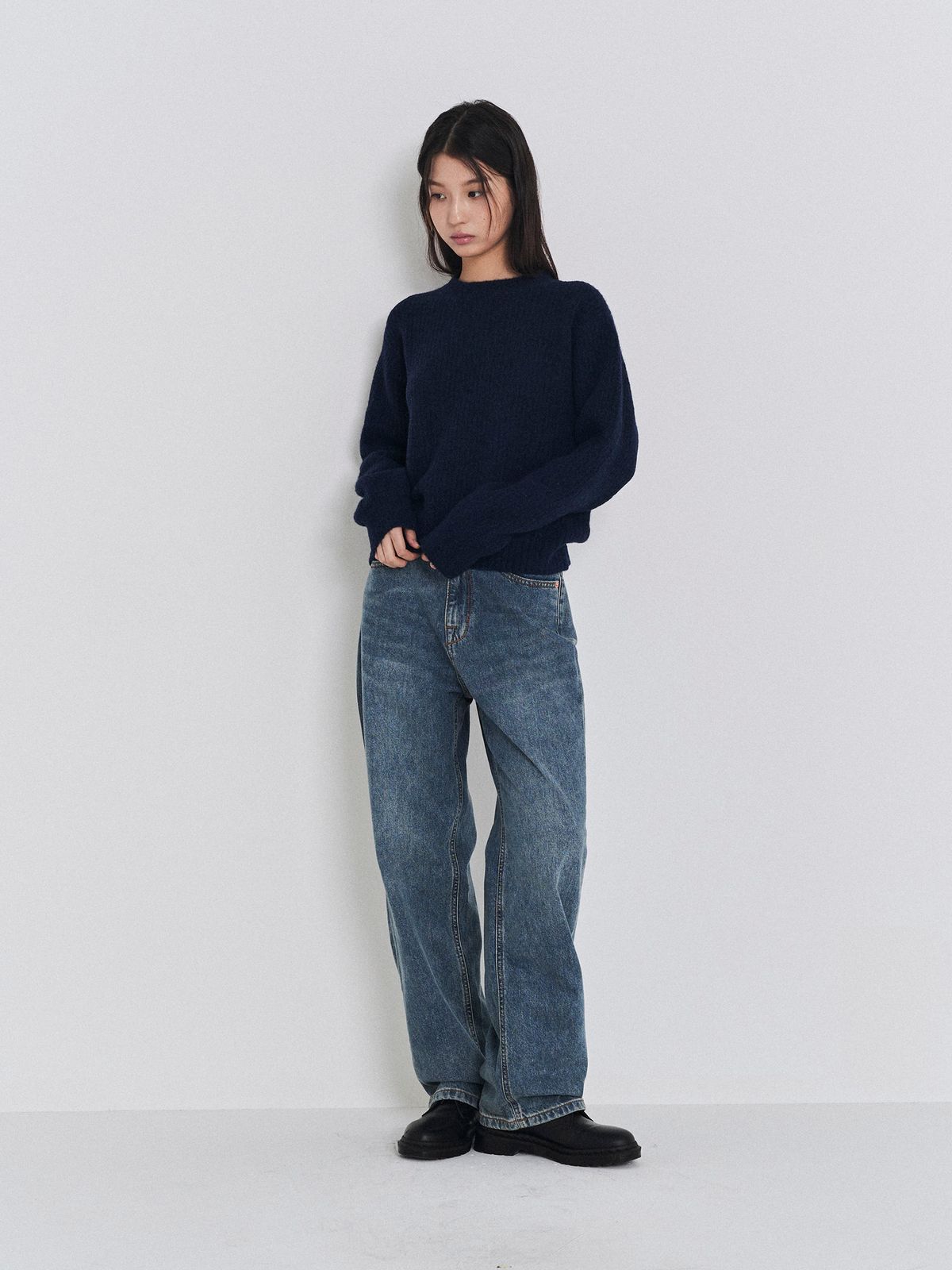 포커페이스(POKERFACE) [2PACK] COMFORT ROUND NECK KINT ( 7colors )