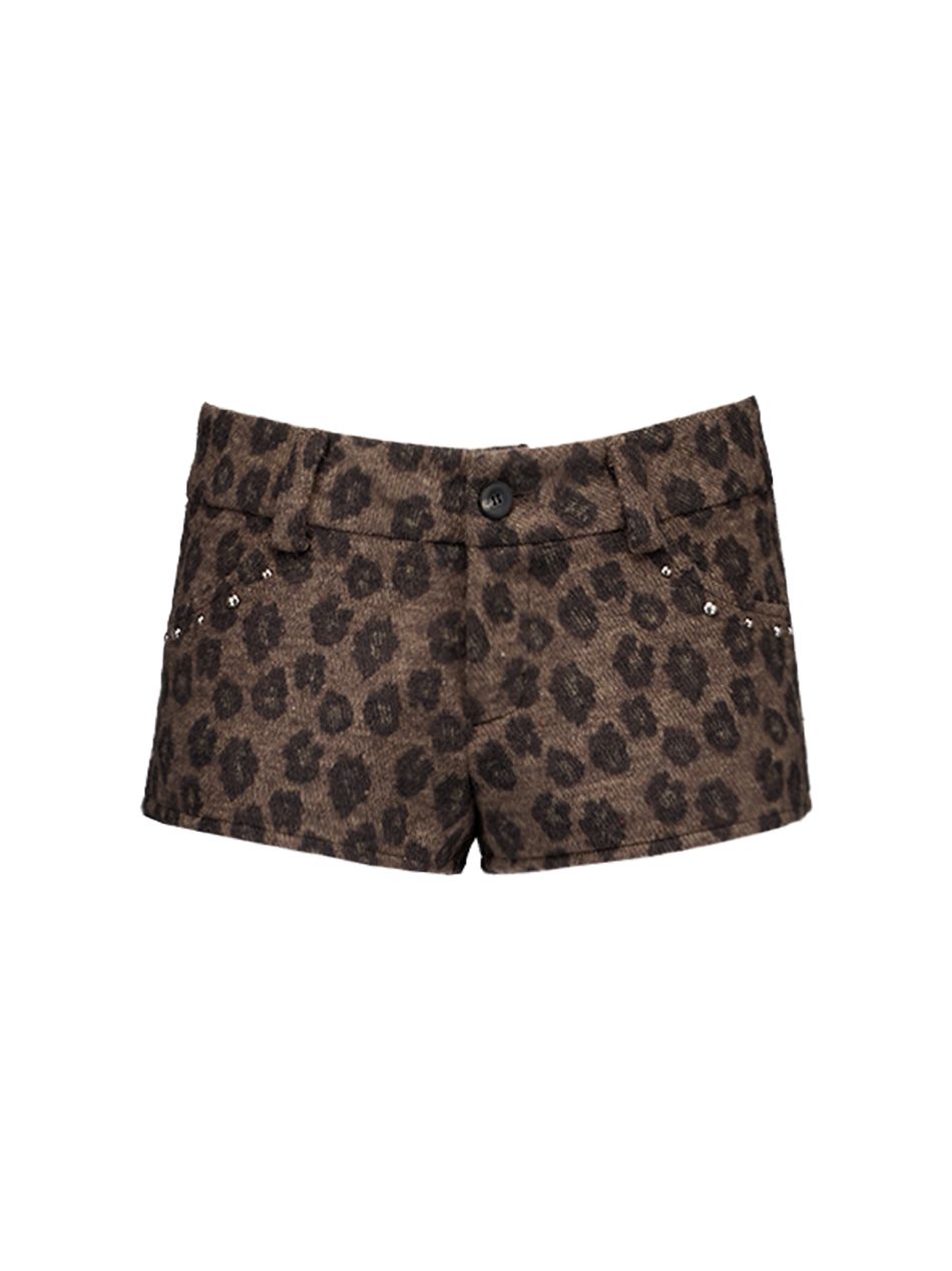 パンツ SETUPEXE LEOPARD SHORT PANTS / CHARCOAL MUSINSA | SETUPEXE LEOPARD SHORT PANTS / BROWN