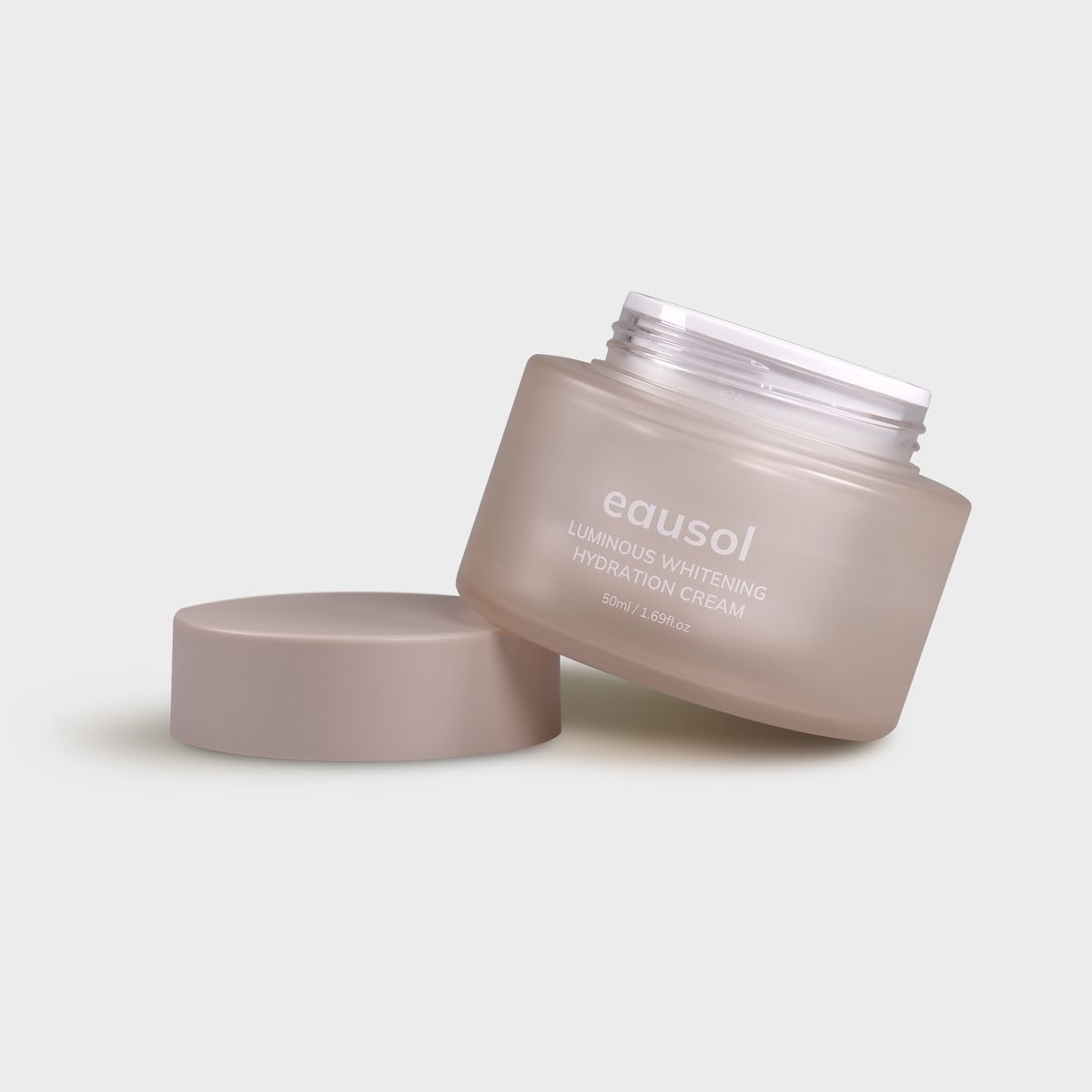 오솔(EAUSOL) 루미너스 화이트닝 하이드레이션 크림 50ml - 미백기능성 건성피부용 고농도 수분케어