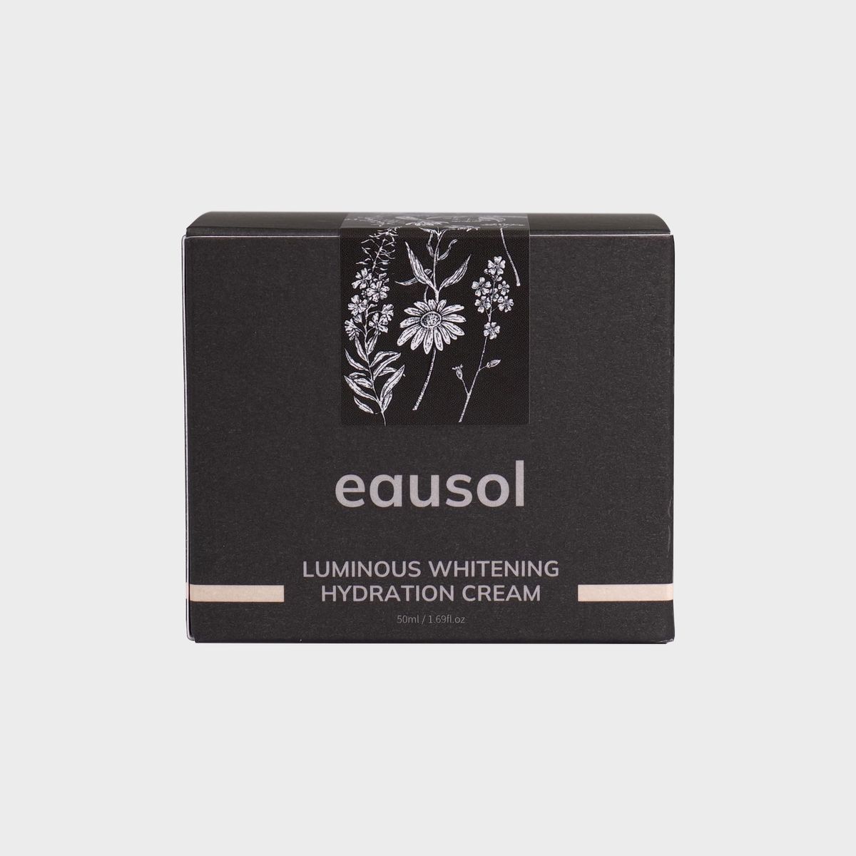 오솔(EAUSOL) 루미너스 화이트닝 하이드레이션 크림 50ml - 미백기능성 건성피부용 고농도 수분케어