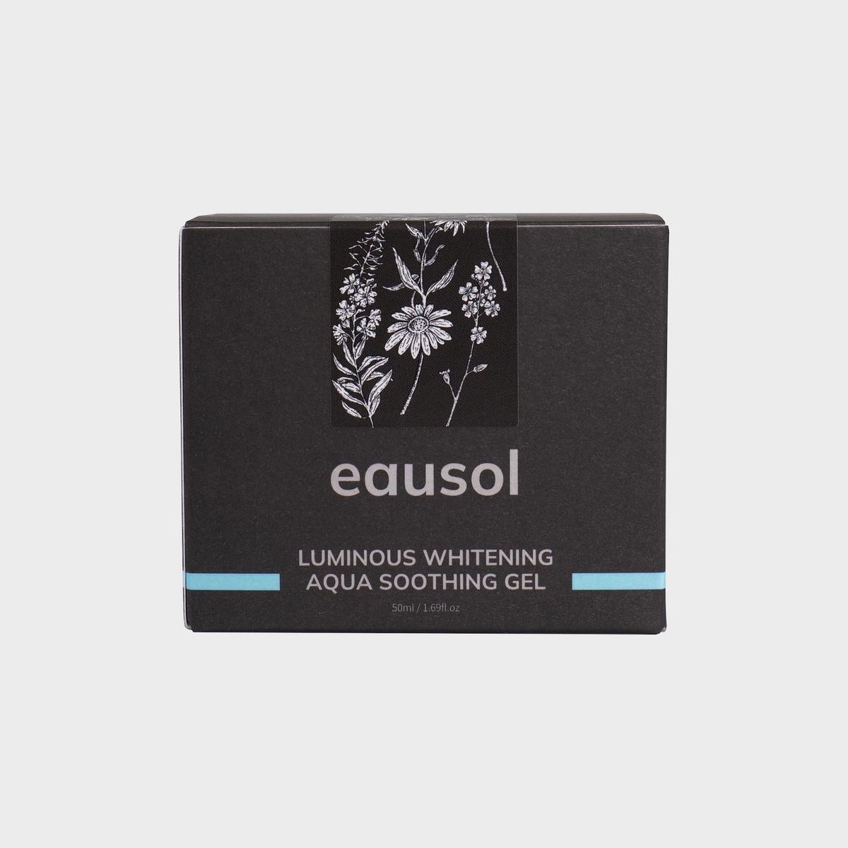 오솔(EAUSOL) 루미너스 화이트닝 아쿠아 수딩 젤 50ml - 미백기능성 수분케어 시카(병풀추출물)성분