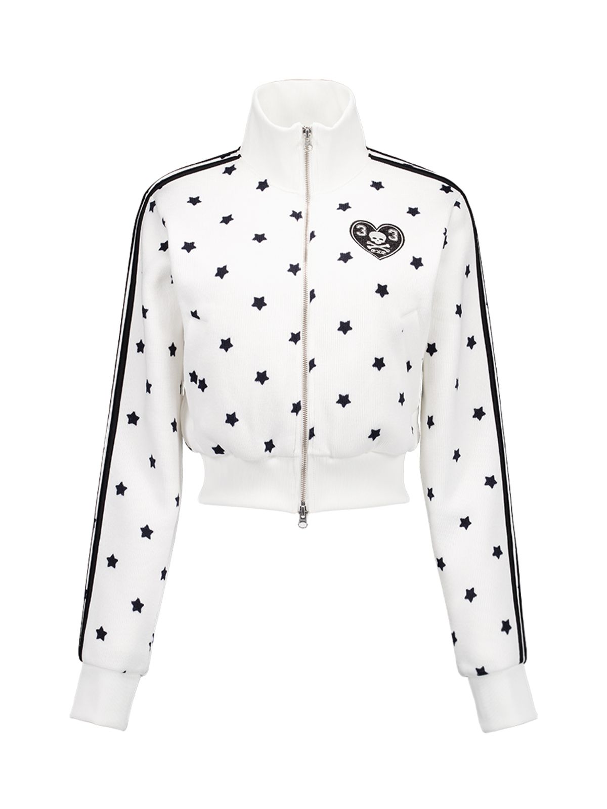 셋업이엑스이(SETUP-EXE) STAR SPORTY ZIP-UP / WHITE